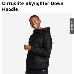 Cirruslite Skylighter Down Jacket - Medium Black from Eddie Bauer.